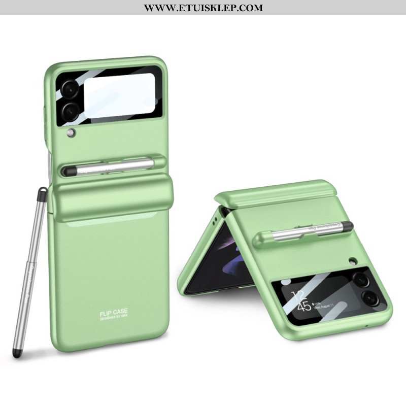 Etui do Samsung Galaxy Z Flip 4 Etui Folio Z Rysikiem Gkk